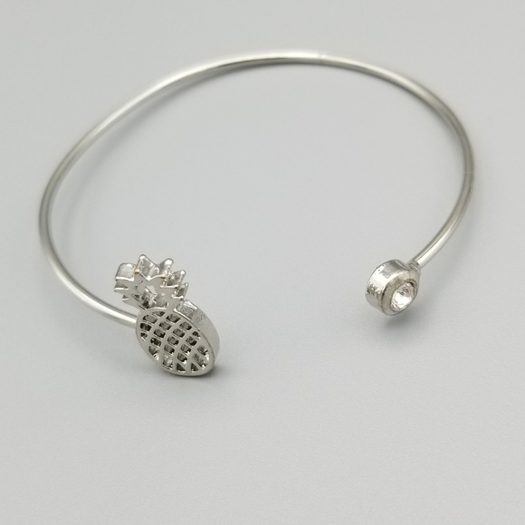 Pineapple cuff stacking bracelet - Picture 3 of 4
